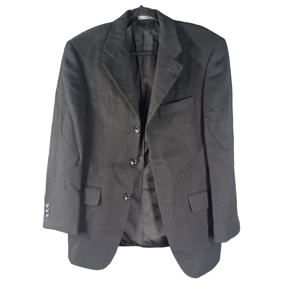 Saks Fifth Avenue Black Camel Hair Jacket - Read Description
